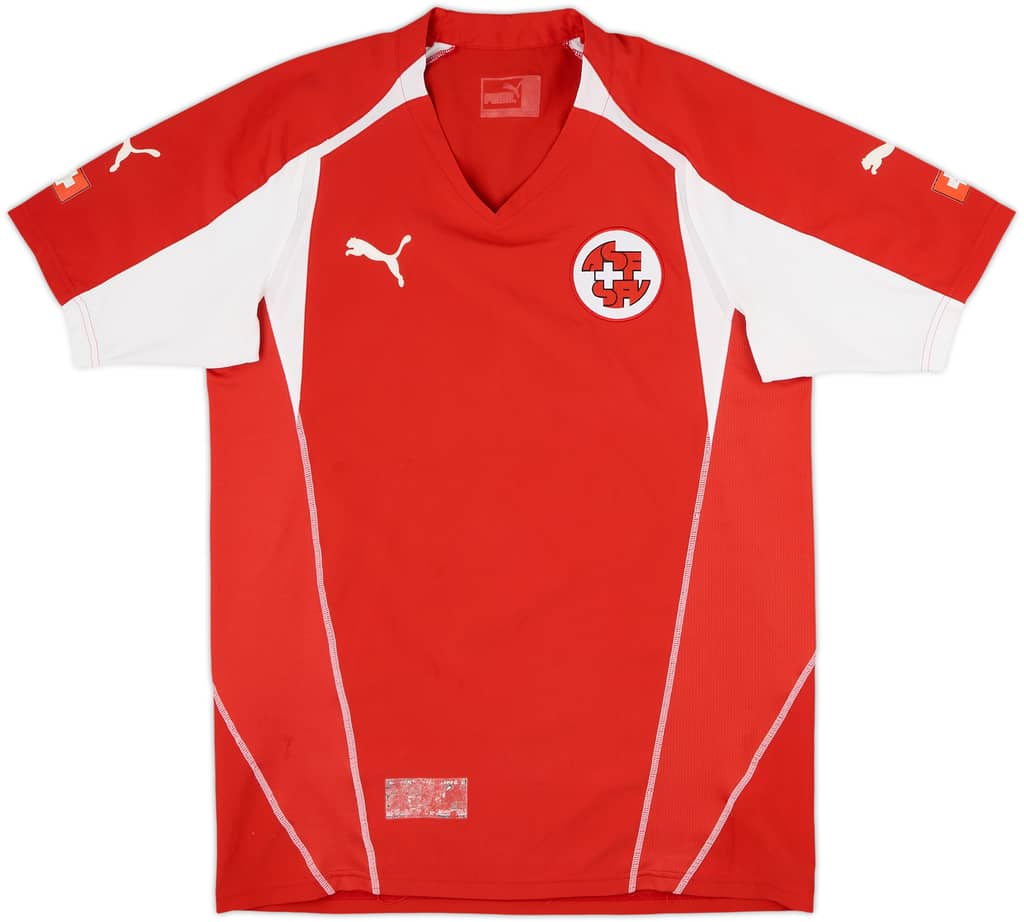 2004-06 Switzerland Home Shirt - 6/10 - (L)