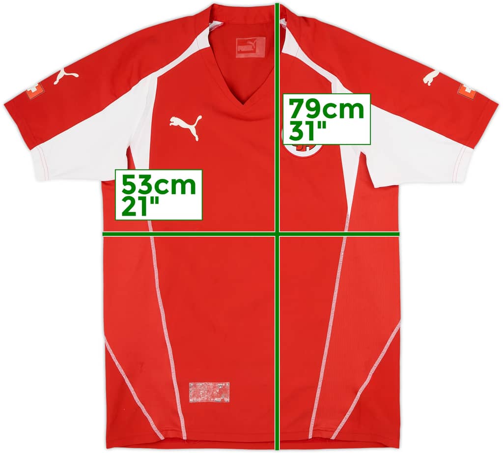 2004-06 Switzerland Home Shirt - 6/10 - (L)