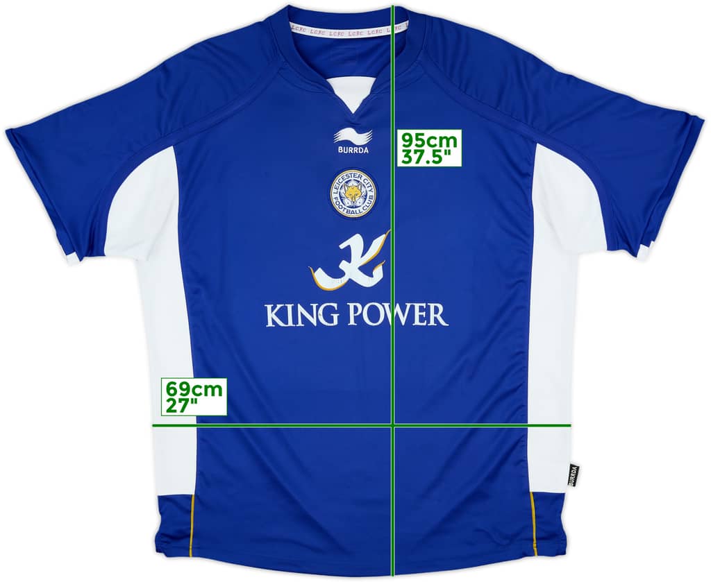 2010-11 Leicester City Home Shirt - 6/10 - (XXL)