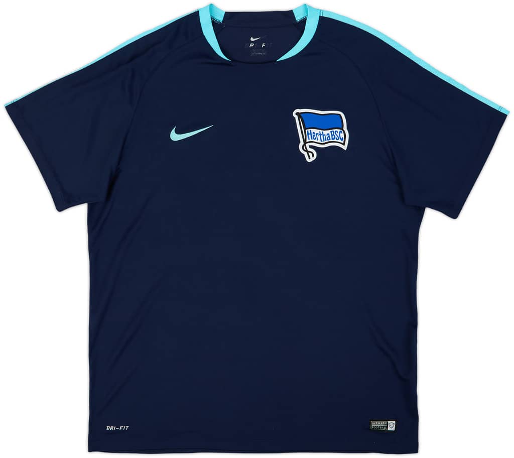 2015-16 Hertha Berlin Nike Training Shirt - 8/10 - (XL)