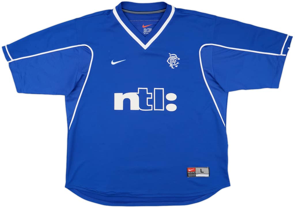 1999-01 Rangers Home Shirt - 7/10 - (L)