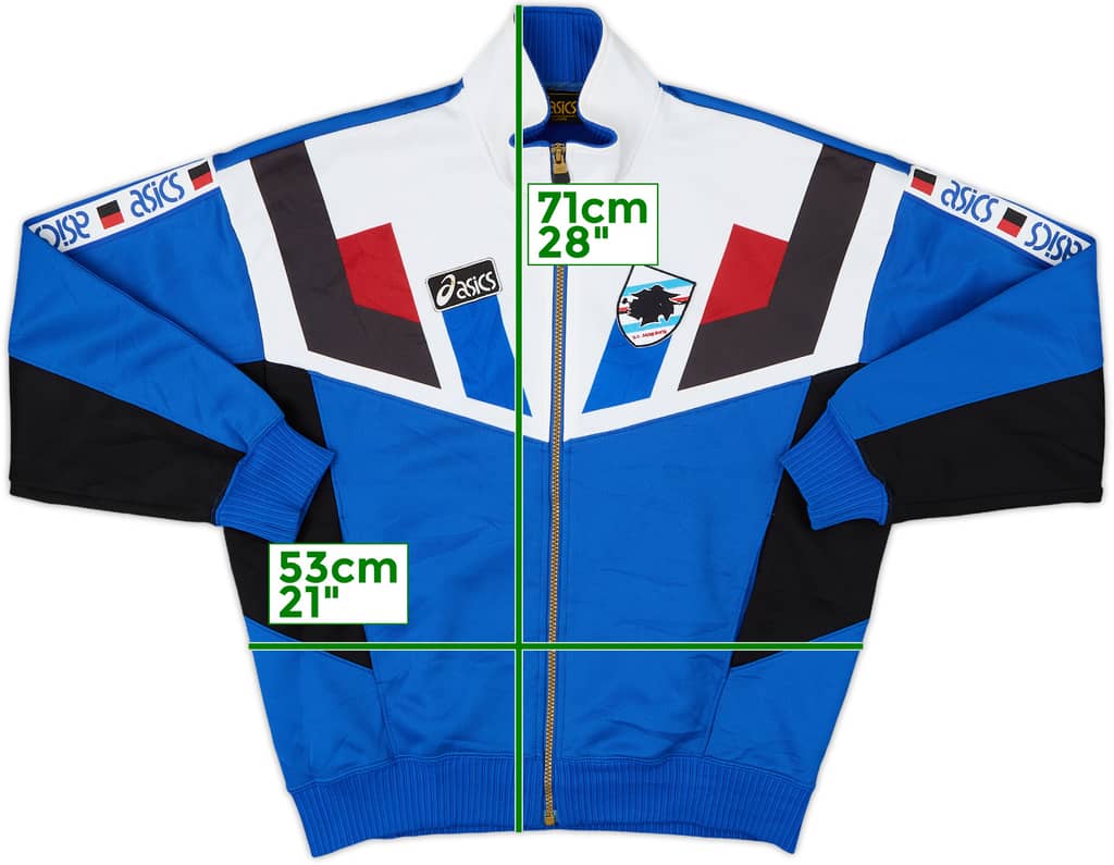 1993-94 Sampdoria Asics Track Jacket - 9/10 - (M)