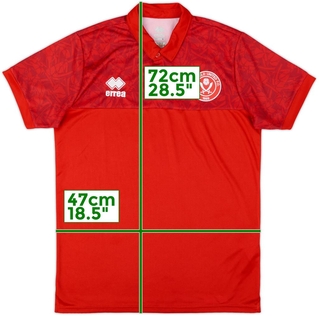 2022-23 Sheffield United Errea Polo Shirt - 9/10 - (S)