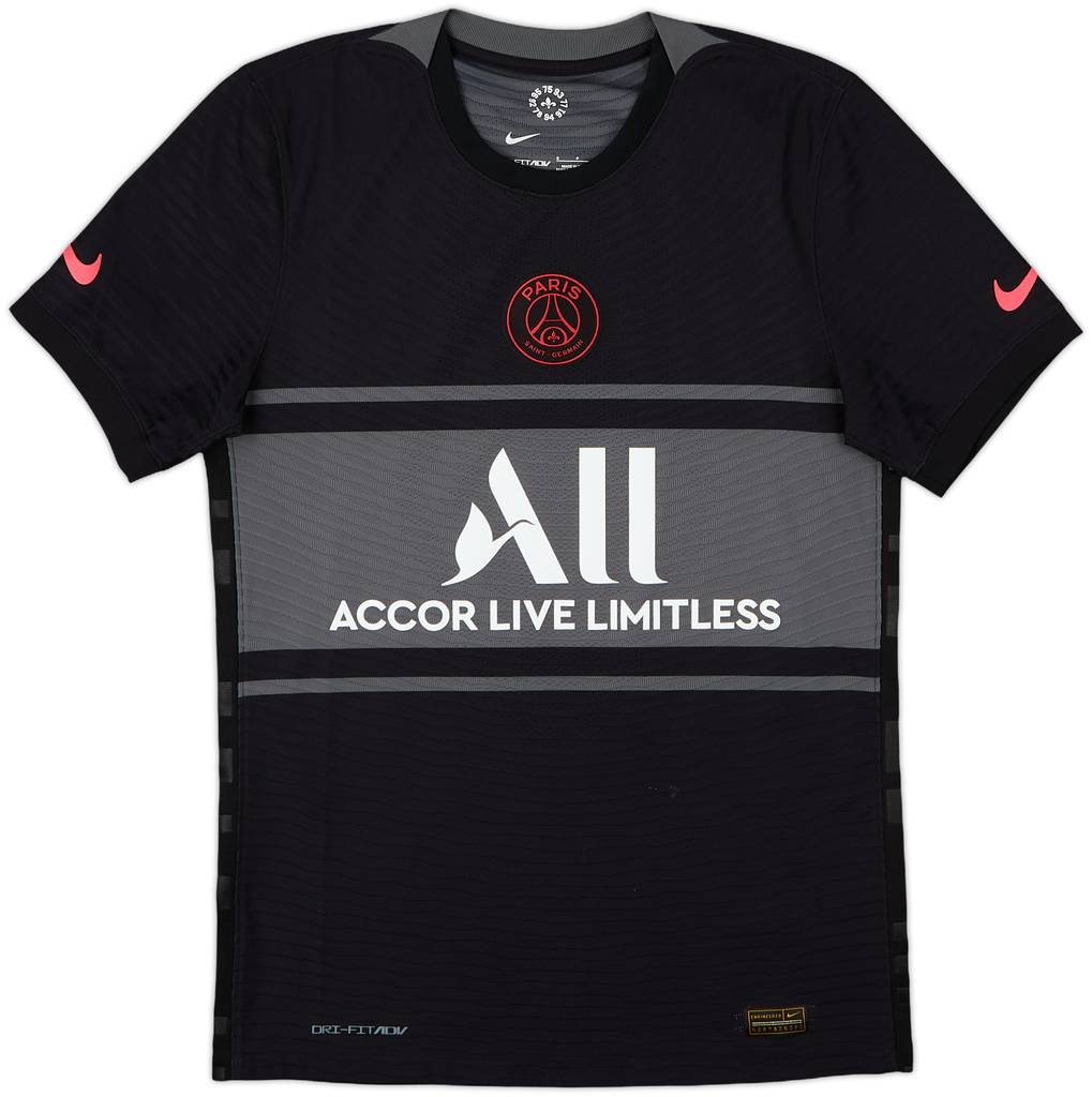 2021-22 Paris Saint-Germain Authentic Third Shirt - 9/10 - (S)