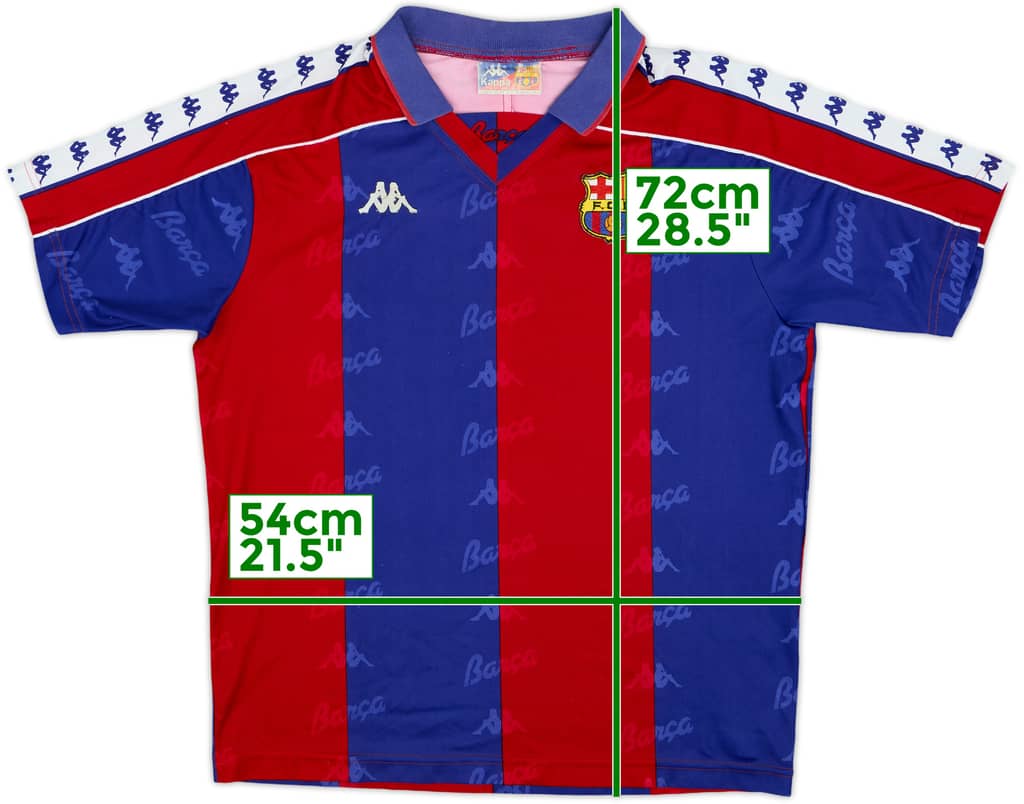 1992-95 Barcelona Home Shirt - 7/10 - (M)