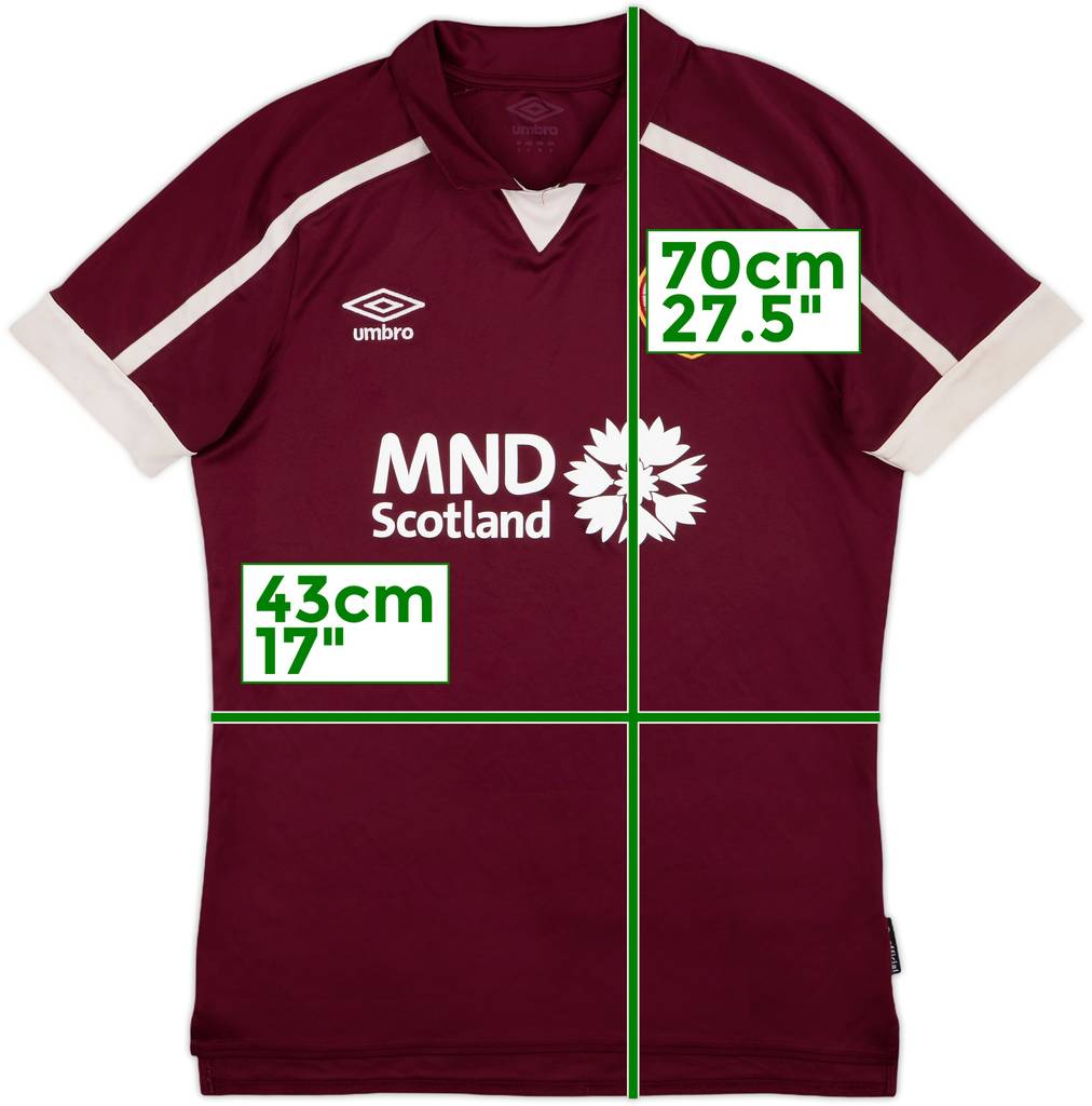 2021-22 Hearts Home Shirt - 5/10 - (S)