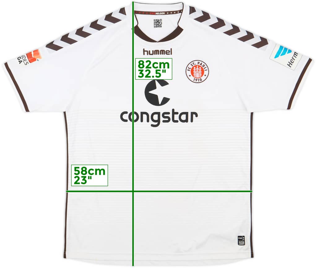 2014-15 St Pauli Away Shirt - 7/10 - (XXL)