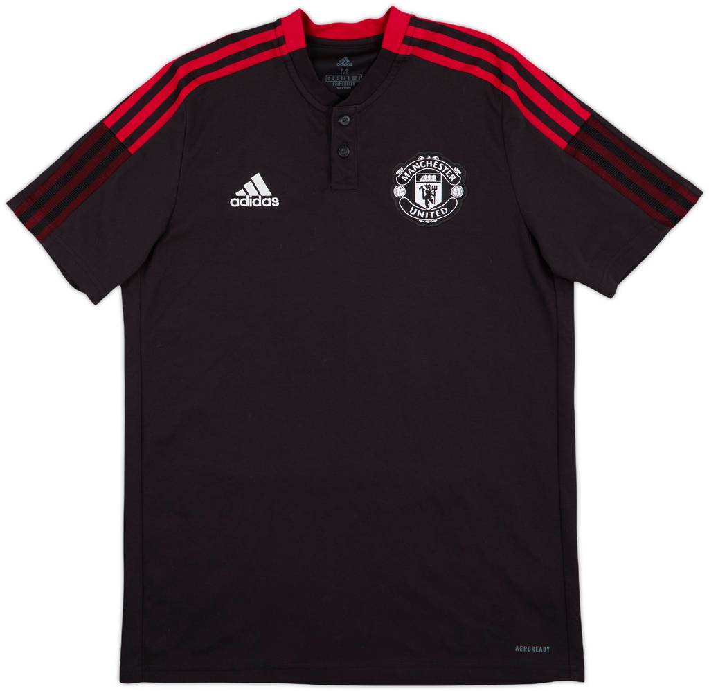 2021-22 Manchester United adidas Polo Shirt - 10/10 - (M)