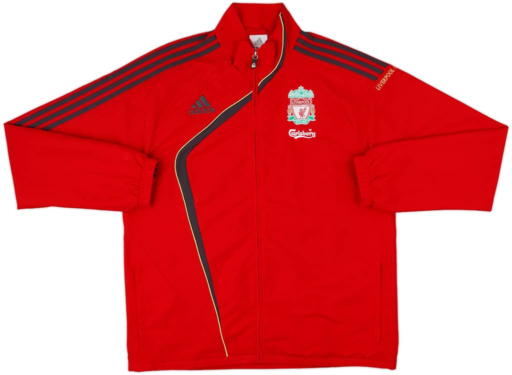 2009-10 Liverpool adidas Track Jacket - 10/10 - (L)