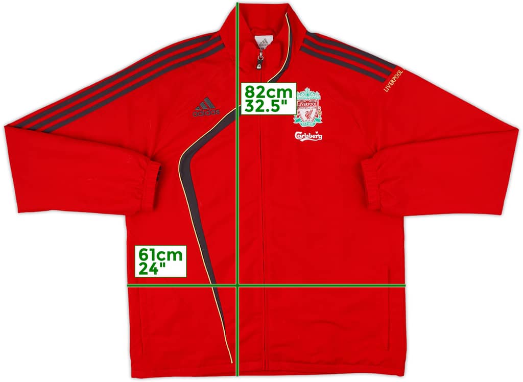 2009-10 Liverpool adidas Track Jacket - 10/10 - (L)