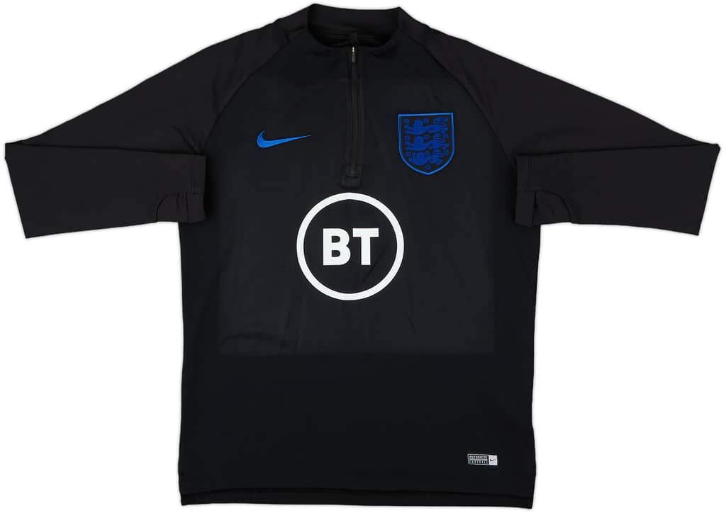 2018-19 England 1/4 Zip Sweat Top - 10/10 - (M)