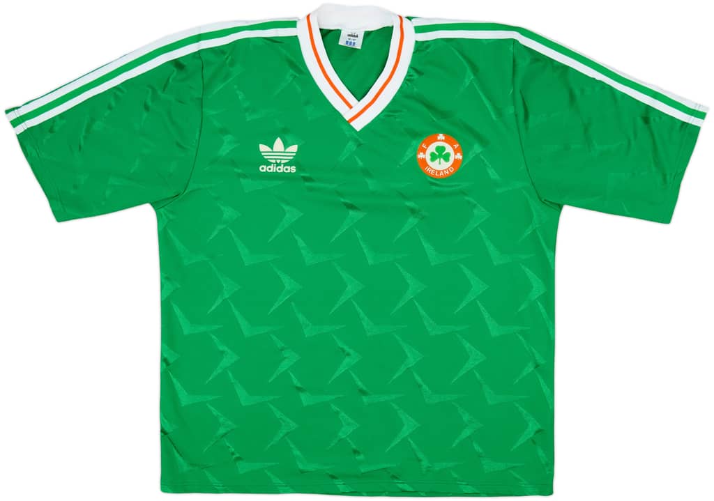 1990-92 Ireland Home Shirt - 9/10 - (L)