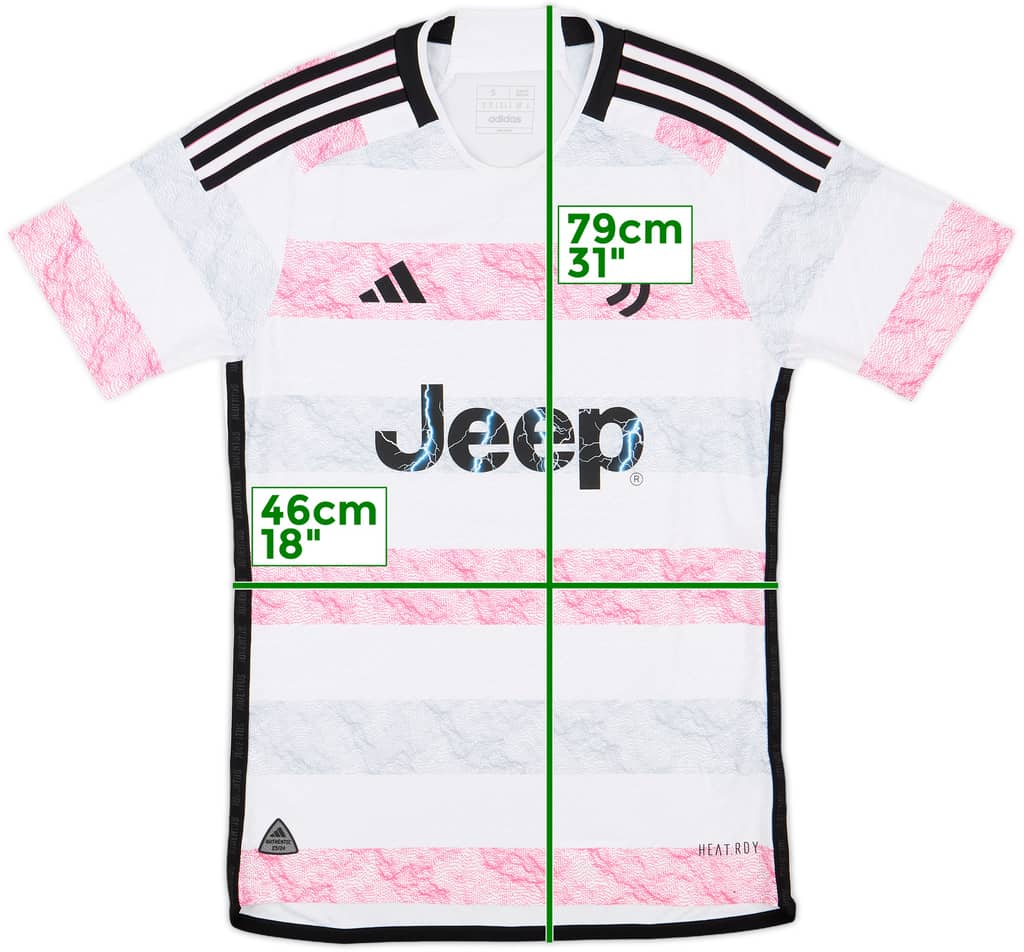 2023-24 Juventus Authentic Away Shirt - 9/10 - (S)