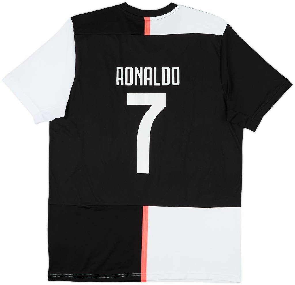 2019-20 Juventus Home Shirt Ronaldo #7 - 7/10 - (L)