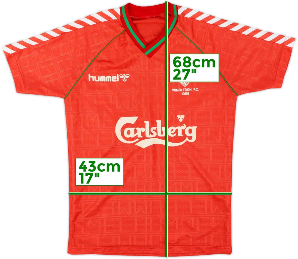 1988-89 Wimbledon 'FA Cup Winners' Away Shirt - 9/10 - (S)