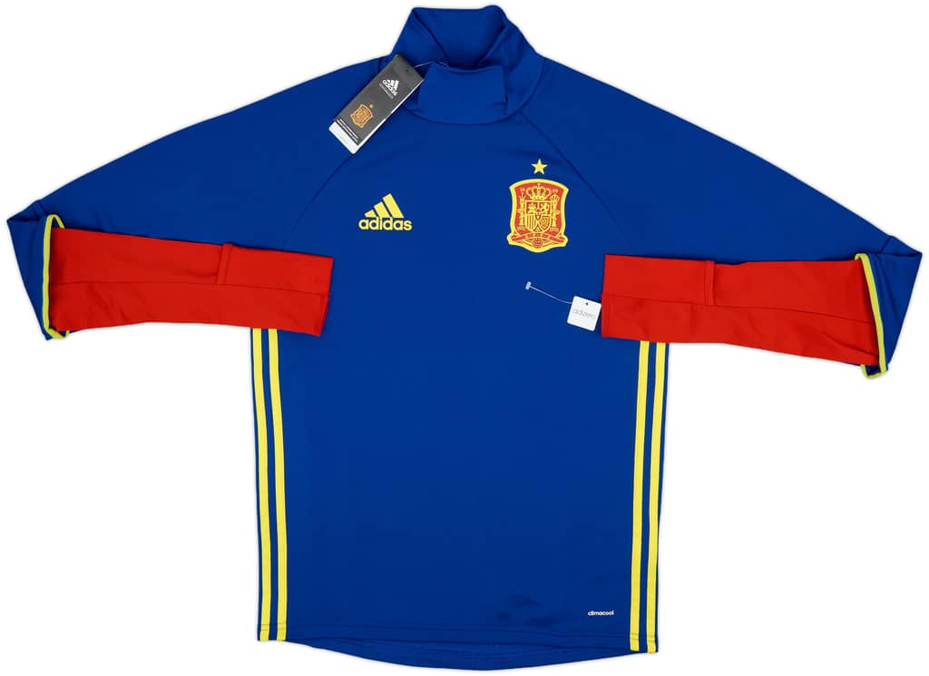2015-16 Spain adidas Drill Top (S)