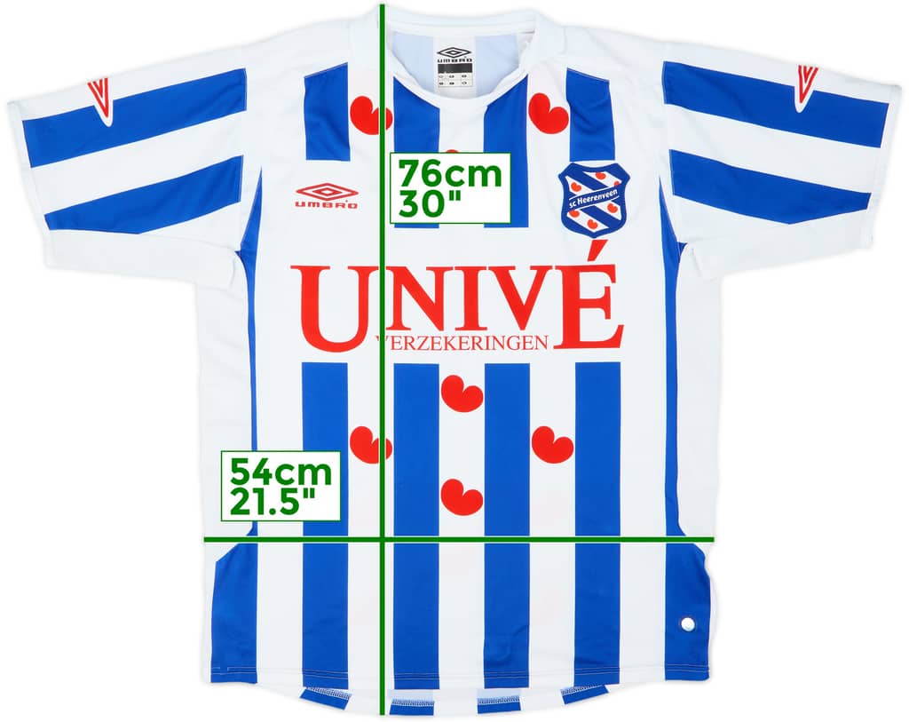2005-06 Heerenveen Home Shirt - 8/10 - (L)