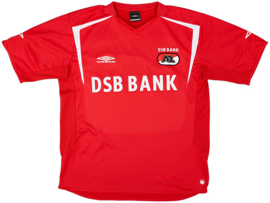 2005-06 AZ Alkmaar Home Shirt - 8/10 - (L)