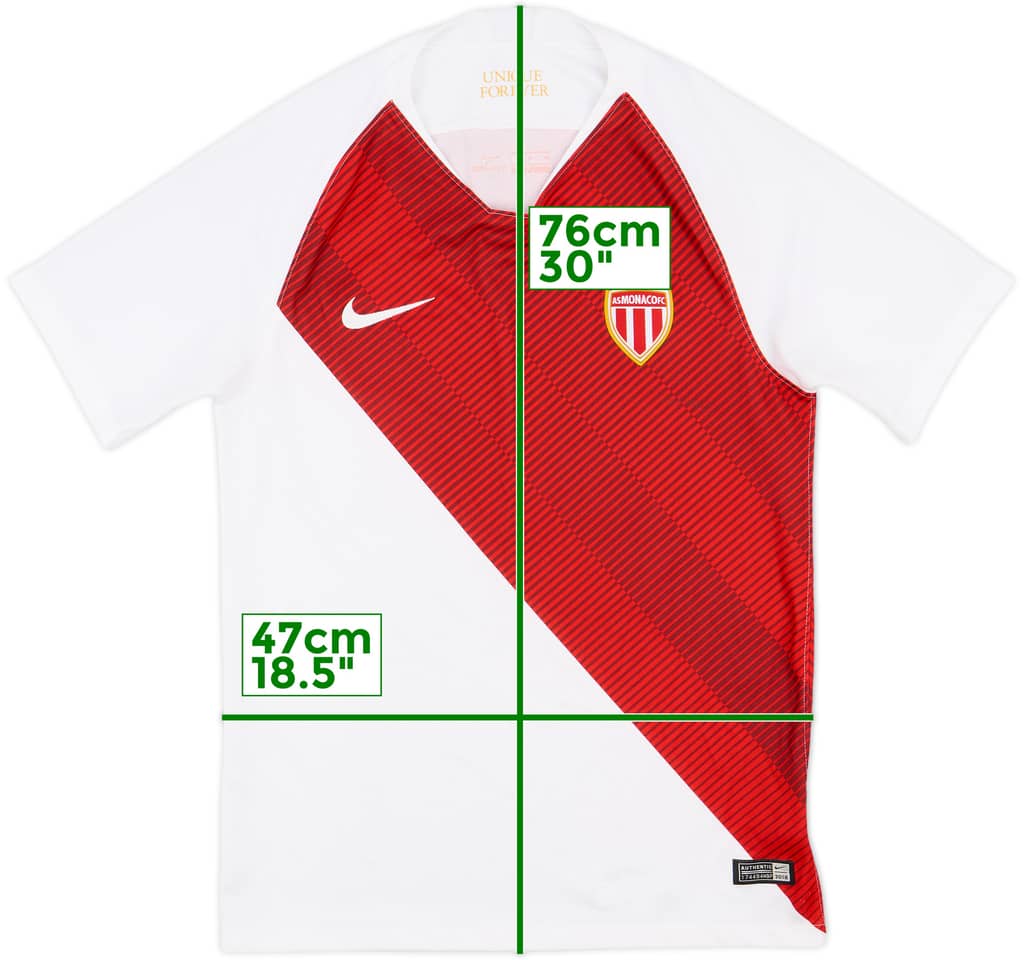 2018-19 Monaco Home Shirt - 9/10 - (S)