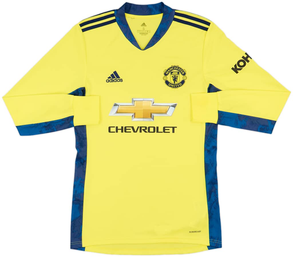 2020-21 Manchester United GK Shirt - 8/10 - (S)