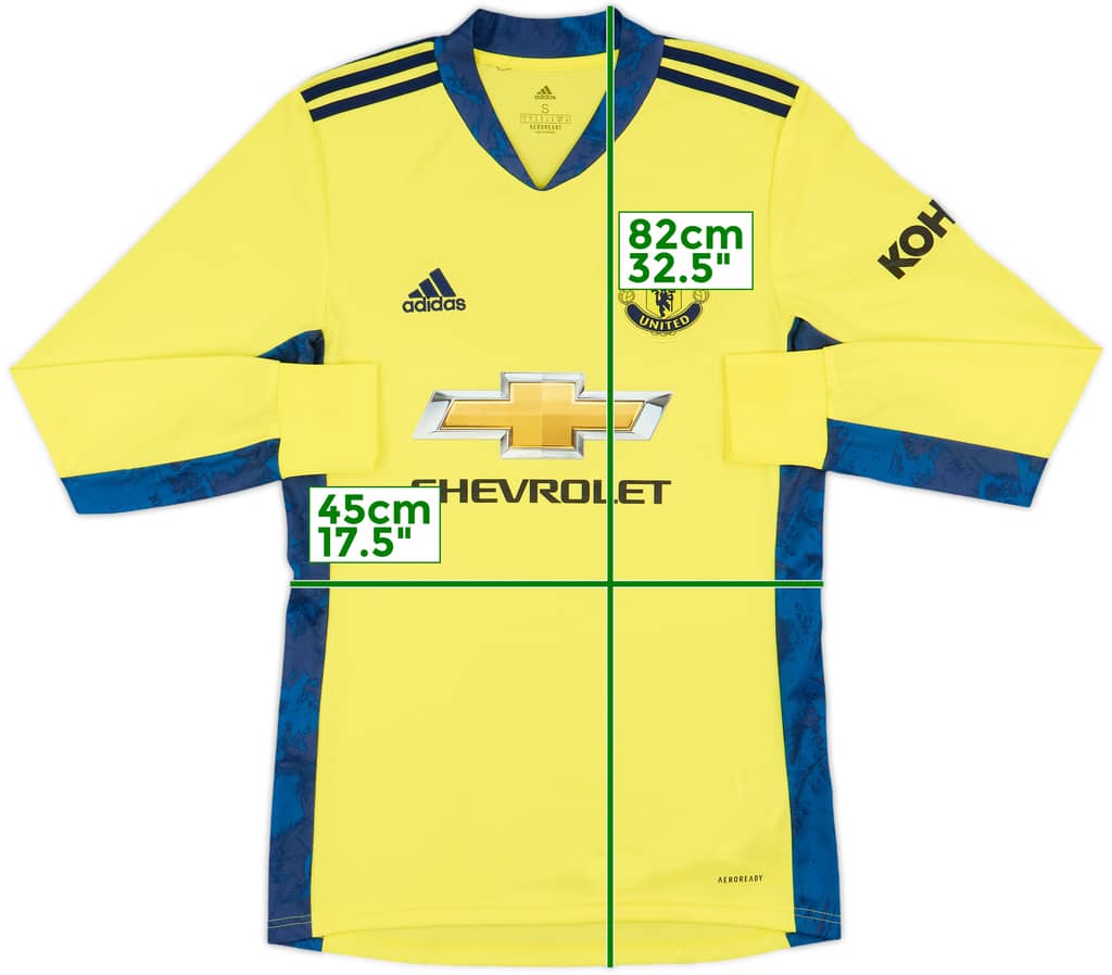 2020-21 Manchester United GK Shirt - 8/10 - (S)