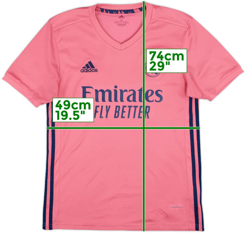 2020-21 Real Madrid Away Shirt - 10/10 - (S)