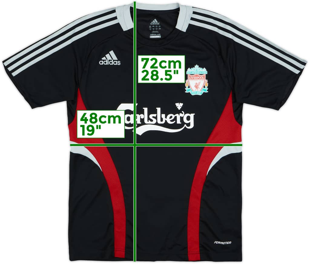 2008-09 Liverpool adidas Formotion Training Shirt - 10/10 - (M)