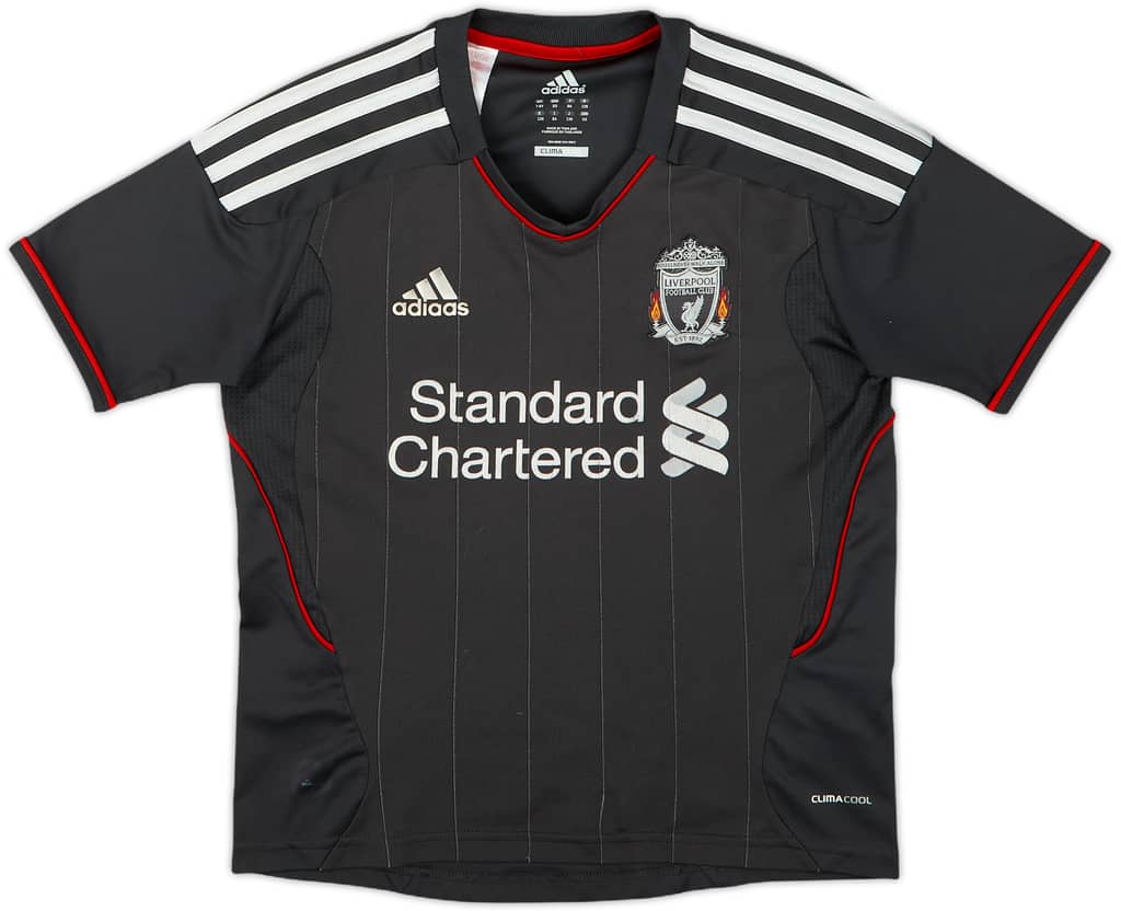 2011-12 Liverpool Away Shirt - 7/10 - (S.Boys)