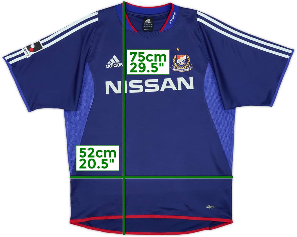 2003 Yokohama Marinos Home Shirt - 8/10 - (M/L)