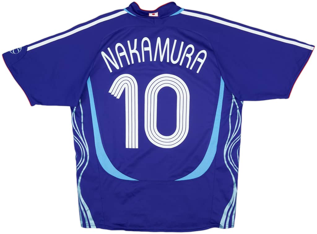 2006-08 Japan Home Shirt Nakamura #10