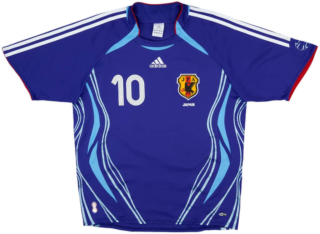 2006-08 Japan Home Shirt Nakamura #10