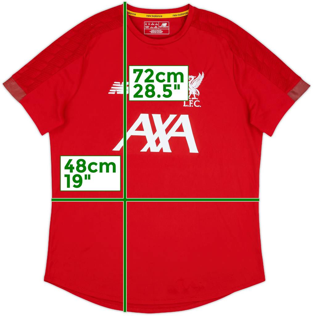 2019-20 Liverpool New Balance Training Shirt - 9/10 - (M)