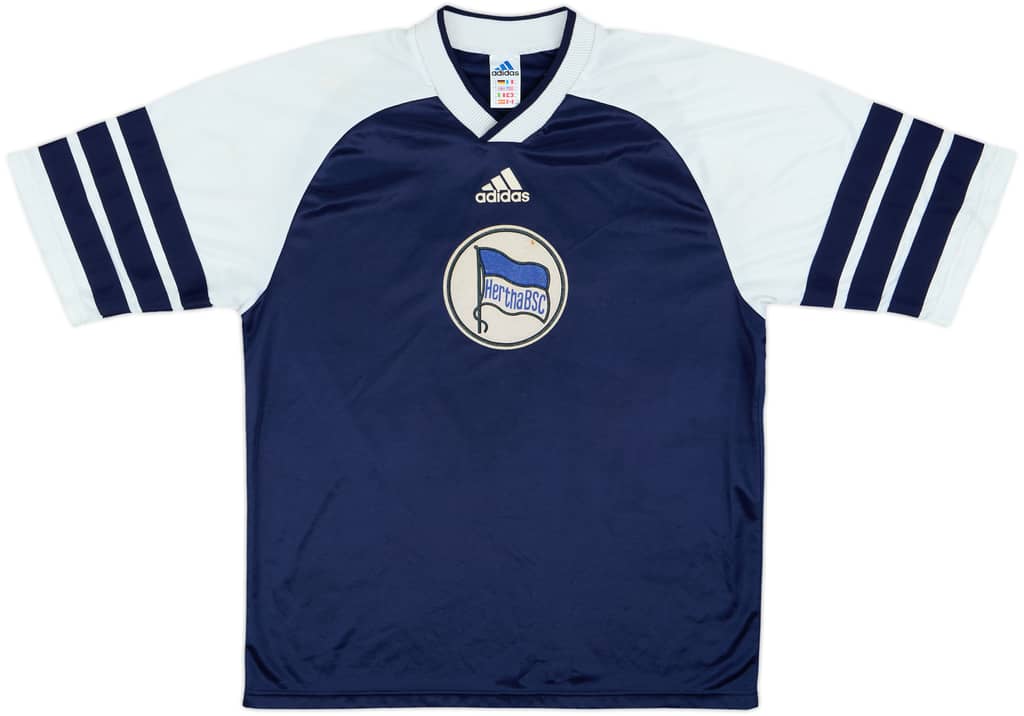 1998-99 Hertha Berlin adidas Training Shirt - 6/10 - (M)