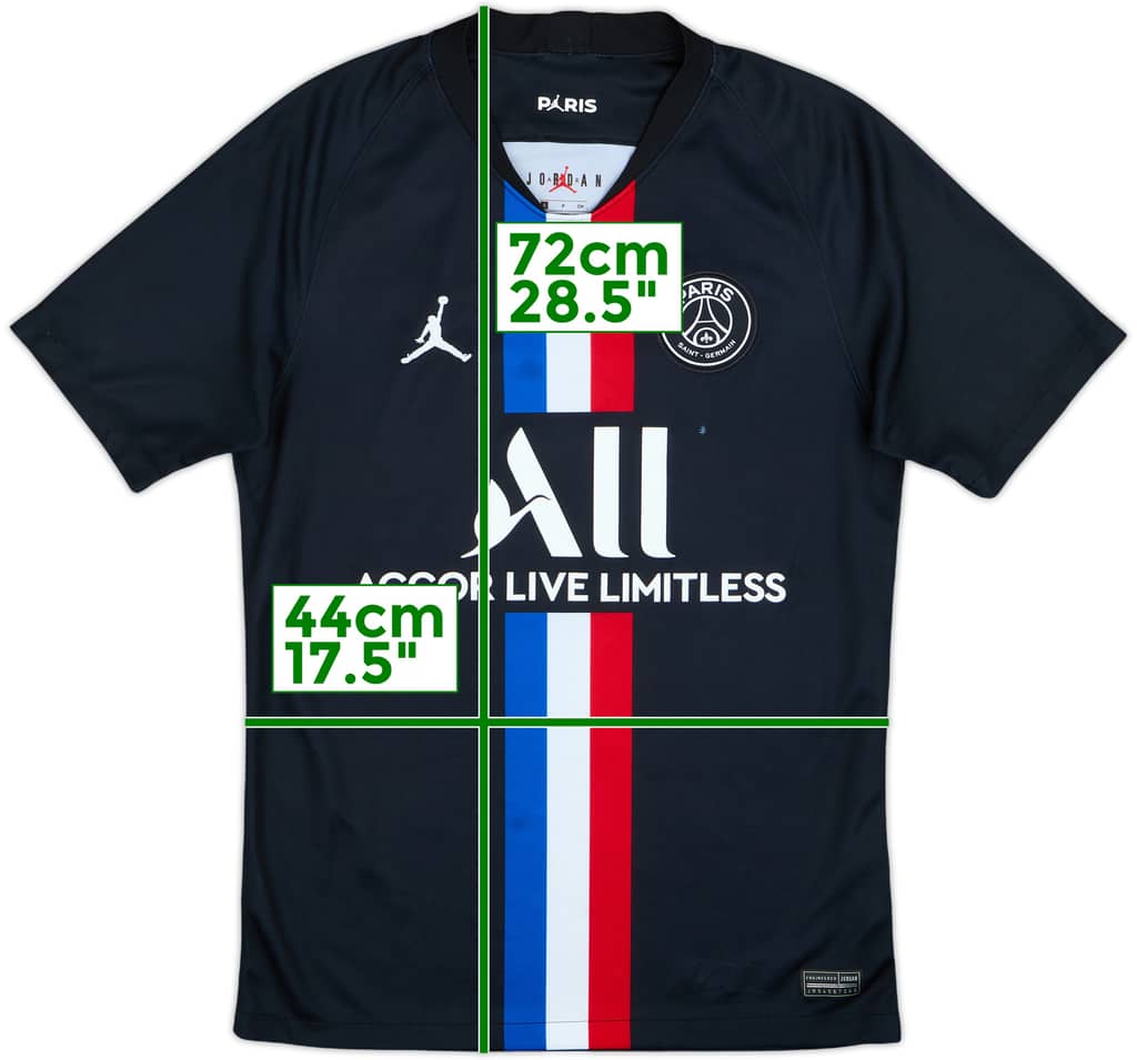 2019-20 Paris Saint-Germain Fourth Shirt - 5/10 - (S)
