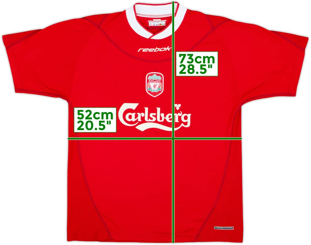 2002-04 Liverpool Home Shirt - 5/10 - (M)