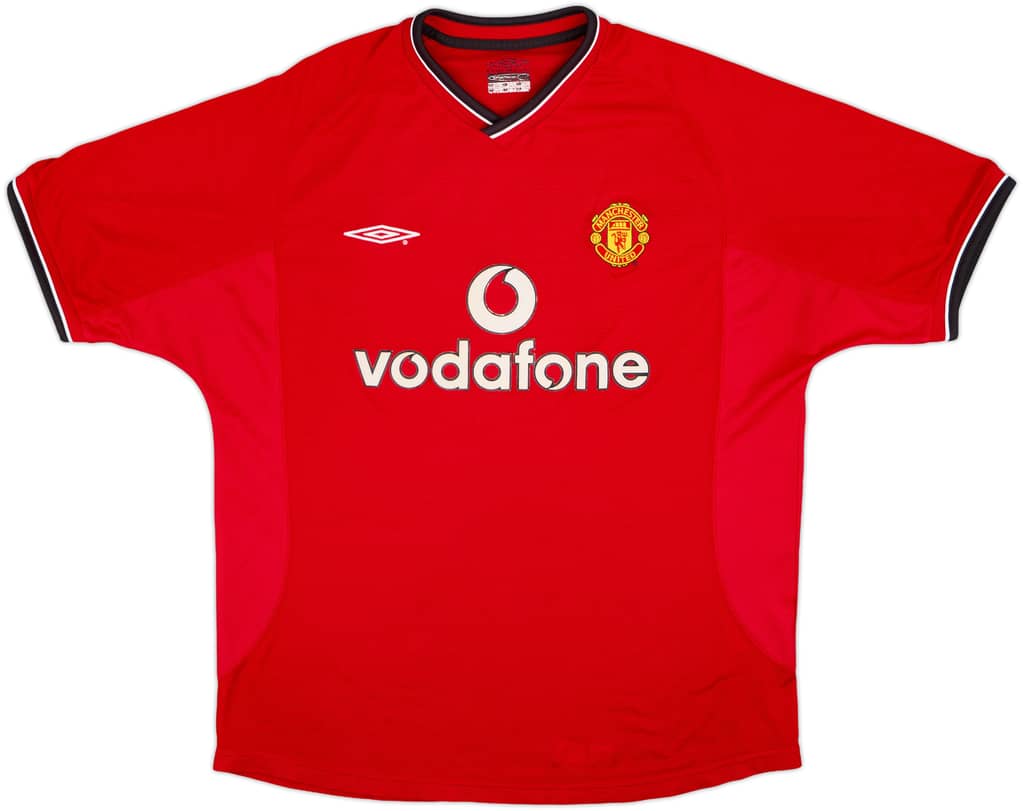 2000-02 Manchester United Home Shirt - 5/10 - (L)