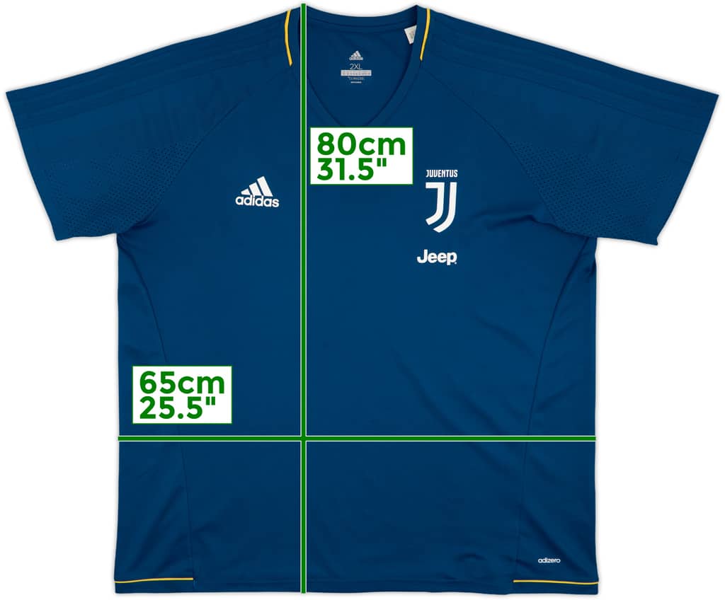 2017-18 Juventus adidas Training Shirt - 9/10 - (XXL)