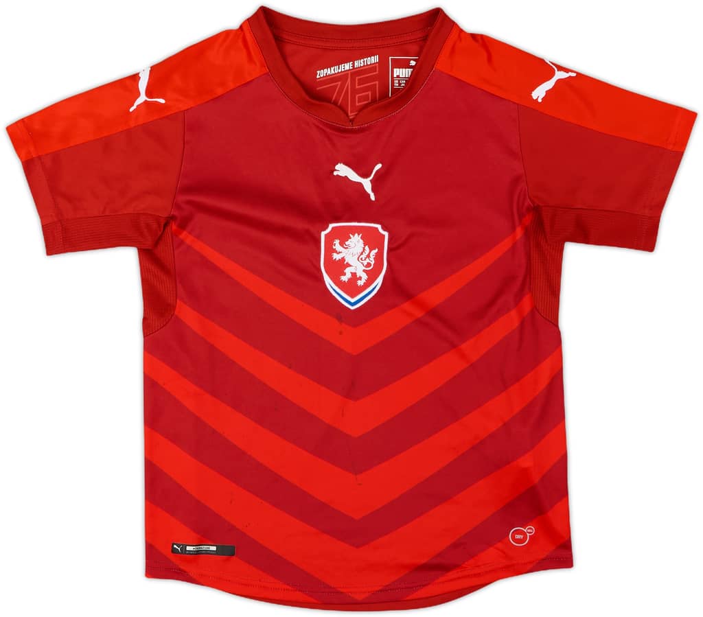 2016-17 Czech Republic Home Shirt - 5/10 - (S.Boys)