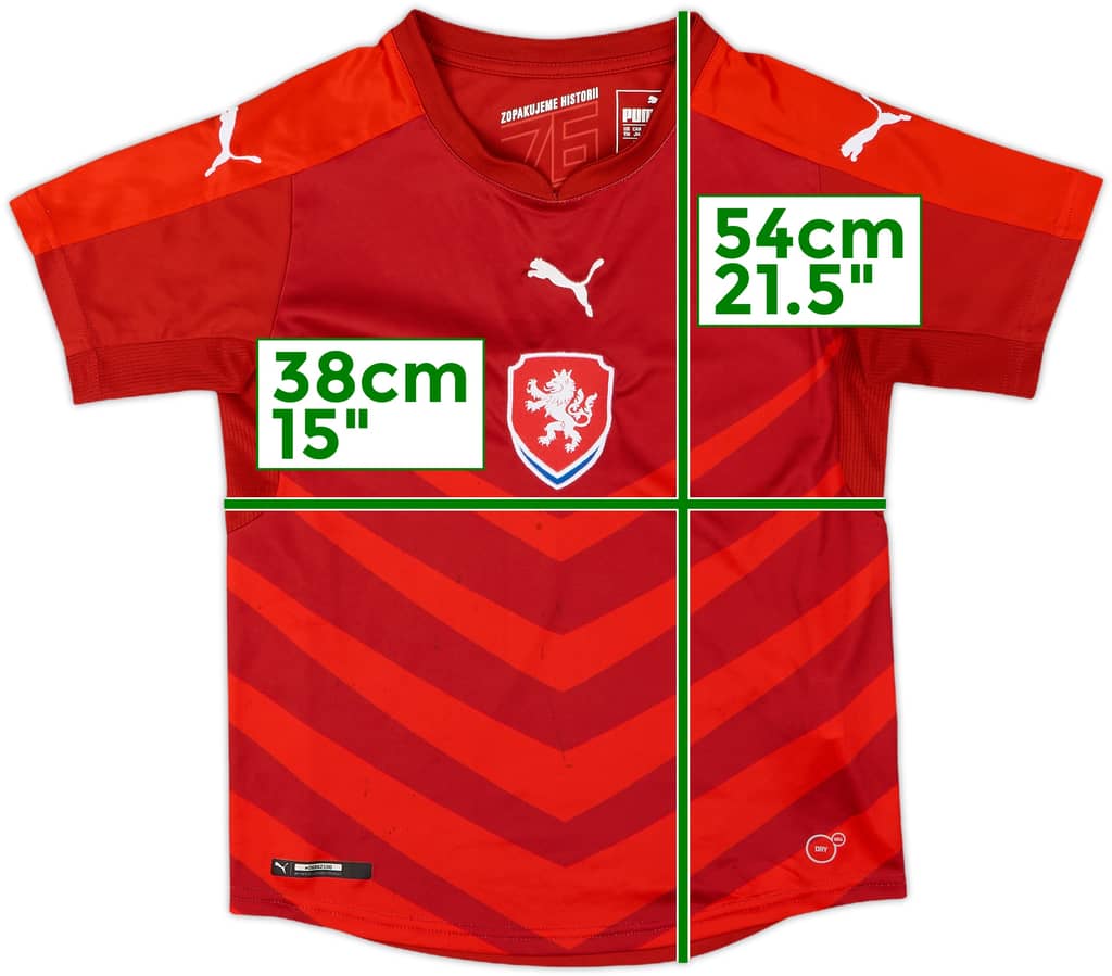 2016-17 Czech Republic Home Shirt - 5/10 - (S.Boys)