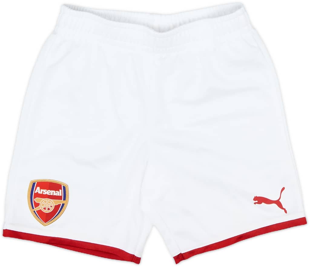 2017-18 Arsenal Home Shorts - 9/10 - (5-6 Years)