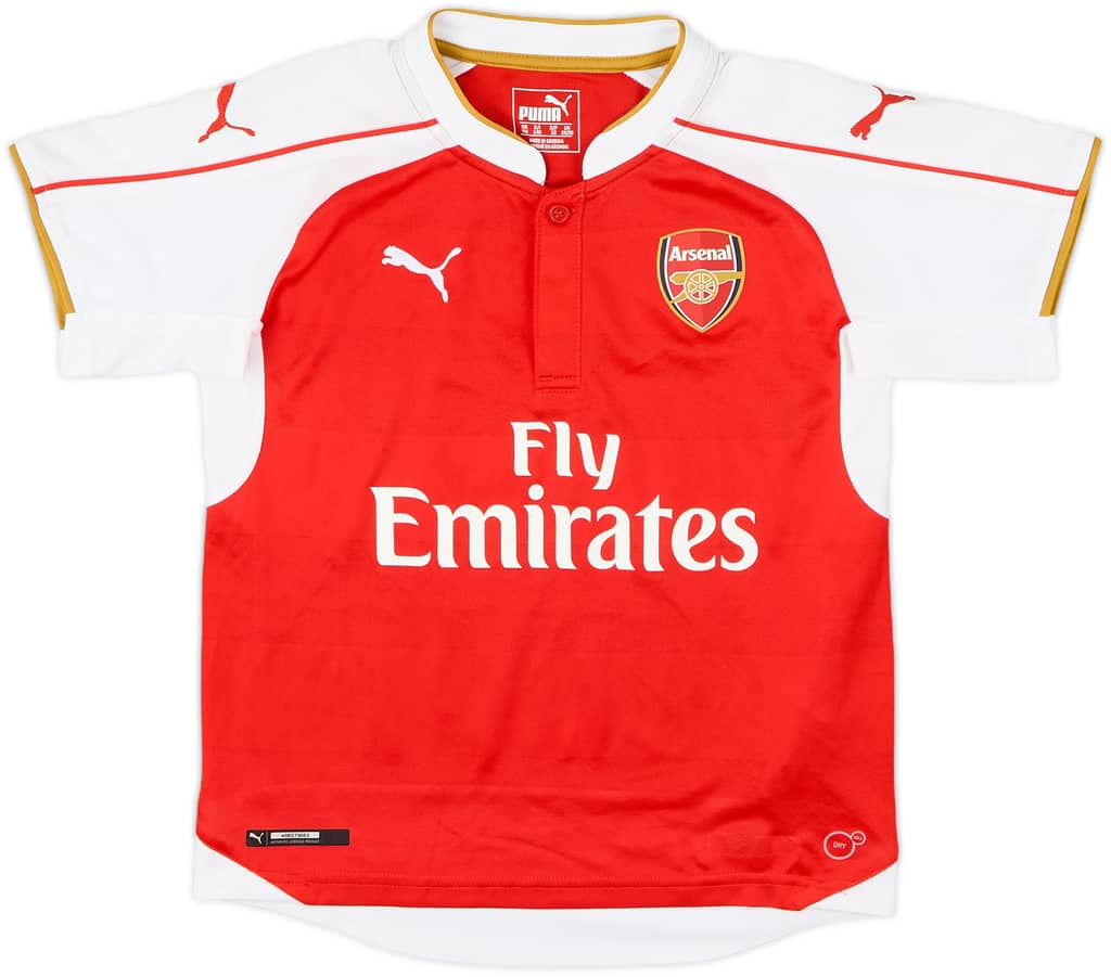 2015-16 Arsenal Home Shirt - 8/10 - (S.Boys)