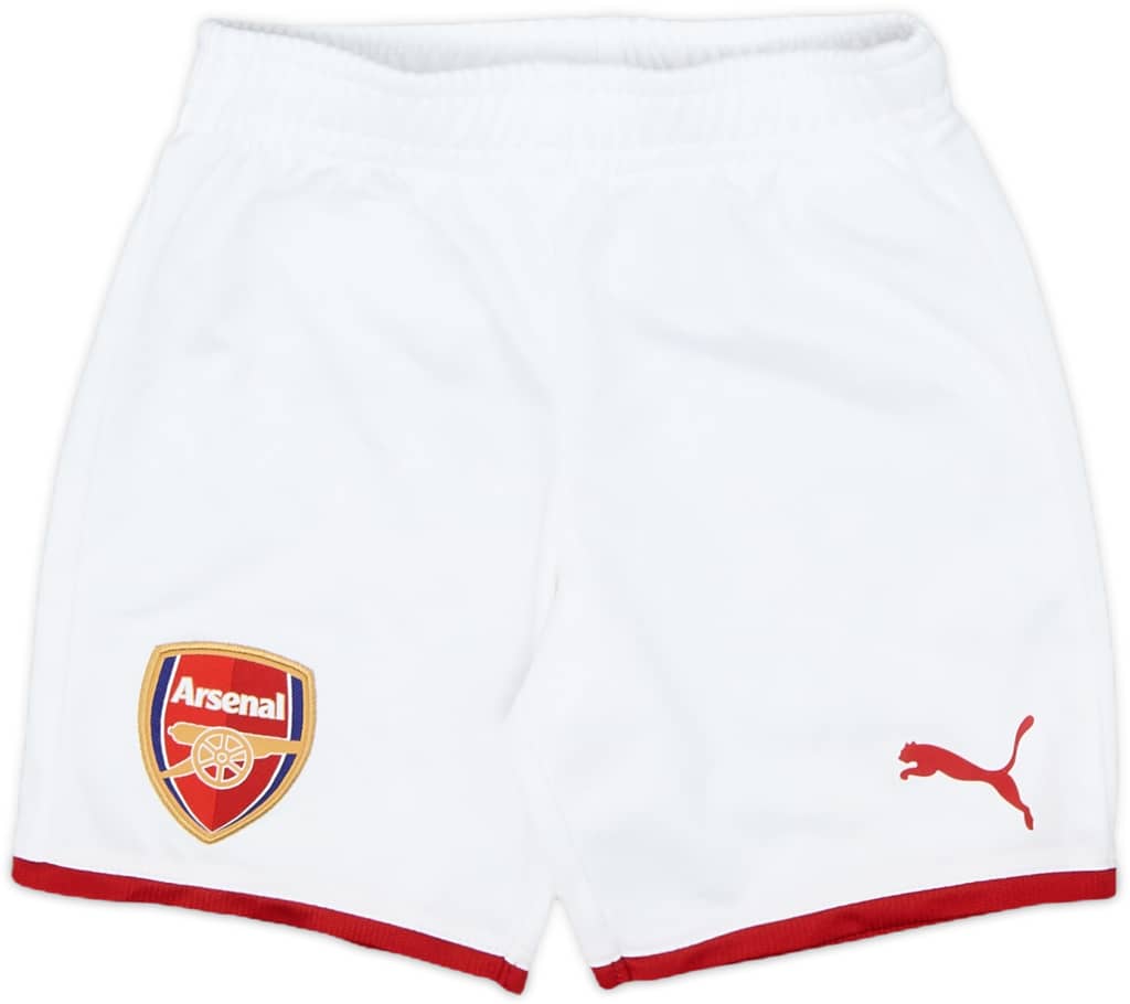 2017-18 Arsenal Home Shorts - 10/10 - (3-4 Years)