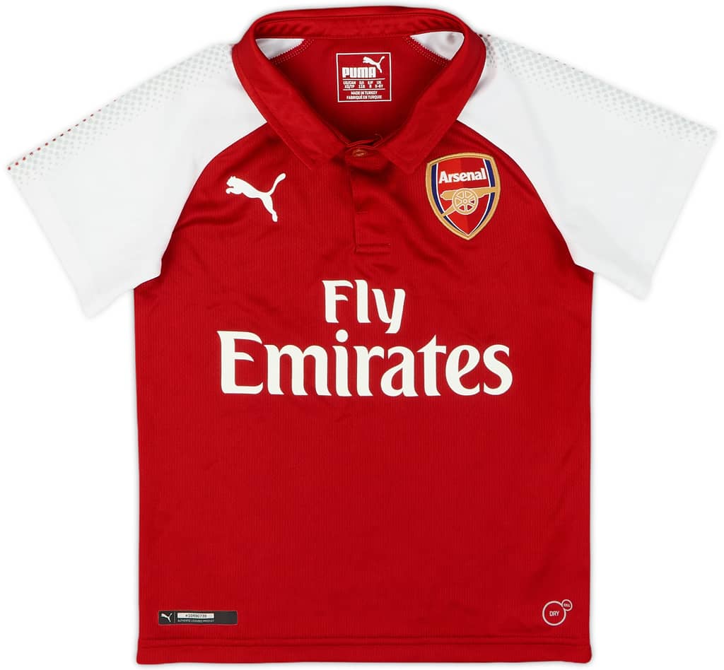 2017-18 Arsenal Home Shirt - 8/10 - (5-6 Years)
