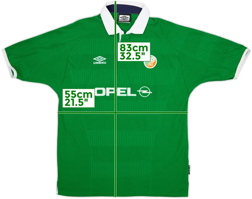 2000-01 Ireland Home Shirt - 9/10 - (L)