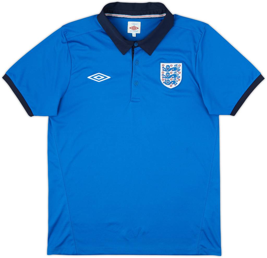 2010-11 England Umbro Training Shirt - 9/10 - (M)