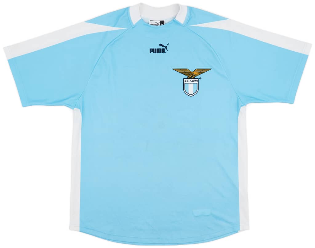 2003-04 Lazio 'Signed' Basic Home Shirt - 8/10 - (M)