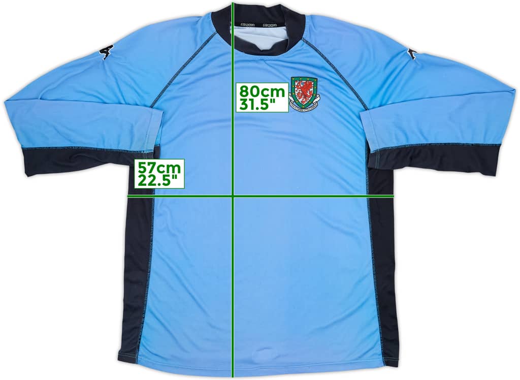 2004-05 Wales GK Shirt - 7/10 - (3XL)
