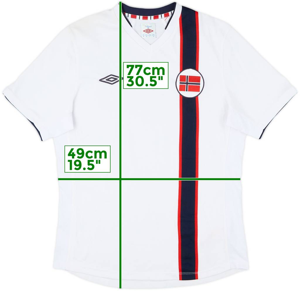 2012-13 Norway Away Shirt - 7/10 - (M)