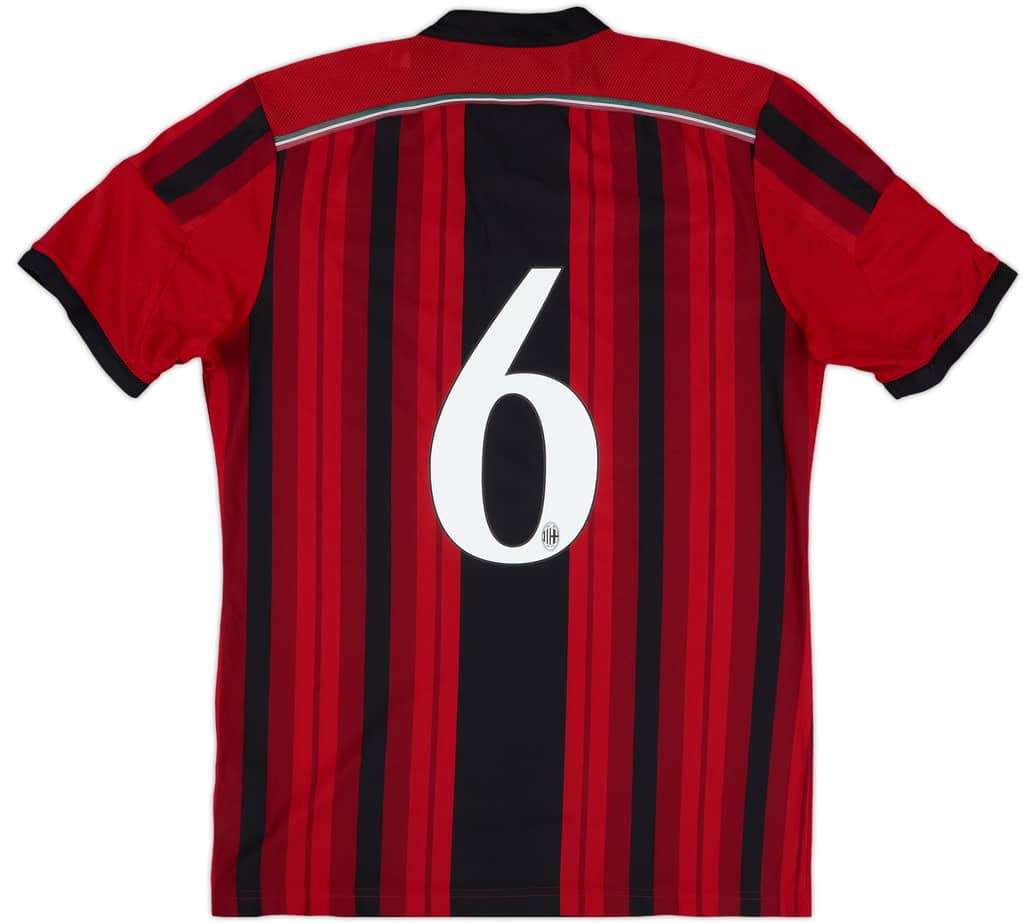 2014-15 AC Milan Match Issue Home Shirt #6