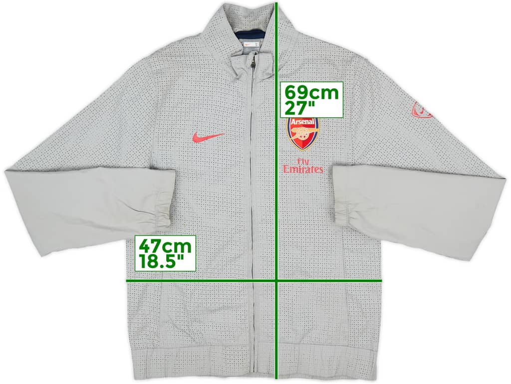 2008-09 Arsenal Nike Track Jacket - 7/10 - (S)